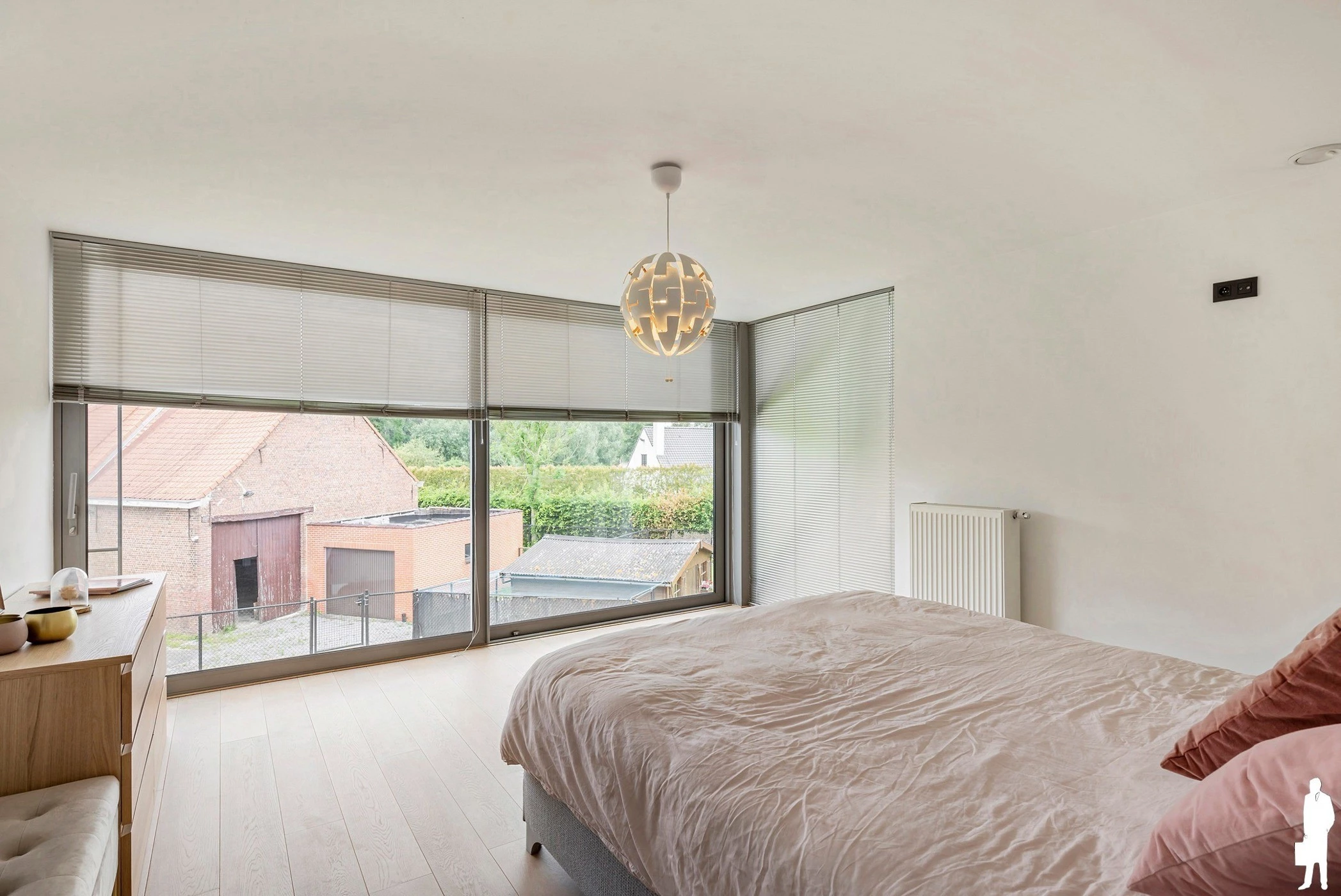 Vier slaapkamers over twee verdiepingen
